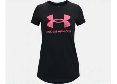 UNDER ARMOUR T-SHIRT LIVE SPORTSTYLE GRAPHIC SS BLACK