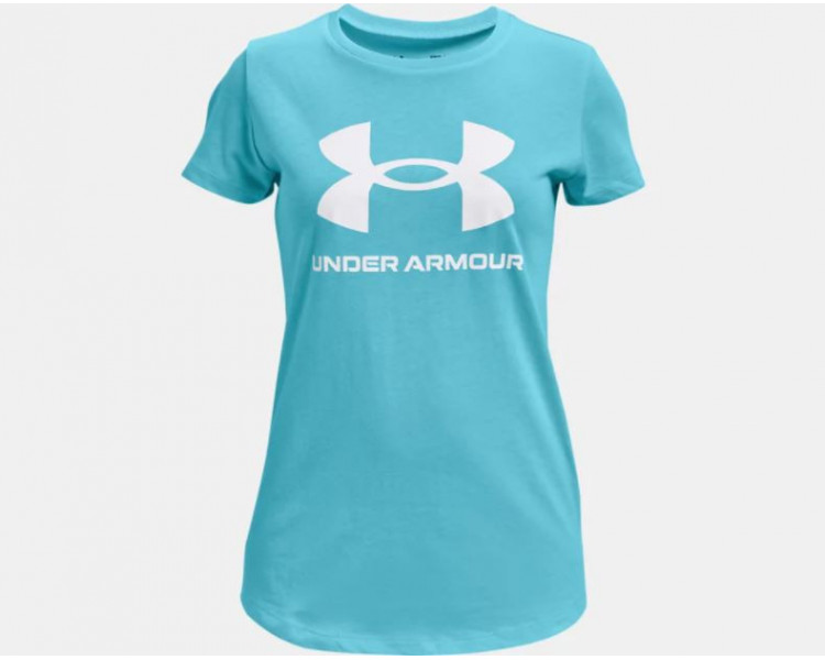 UNDER ARMOUR T-SHIRT LIVE SPORTSTYLE GRAPHIC SS OPAL BLUE
