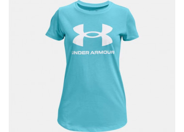 UNDER ARMOUR T-SHIRT LIVE SPORTSTYLE GRAPHIC SS OPAL BLUE